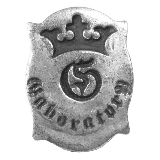 GABOR ガボール 国内正規店ギャランティ付属 SHIELD G E CROWN RING シールド クラウン リング シルバー系 15～16号程度【中古】