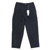 Yohji Yamamoto ヨウジヤマモト UB-P24-100 SYTE サイト T/W Gabardine In Tuck Medium Tapered Pants ギャバジン タック テーパード パンツ 3【新古品】【未使用】【中古】