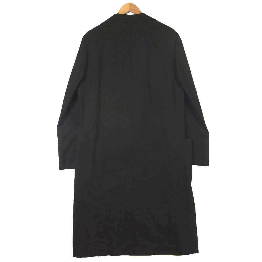 Yohji Yamamoto ヨウジヤマモト GN-C01-100 GroundY GN-C01-100 T/W gaberdine Box Long ギャバ ボックス ロング ジャケット コート ブラック系 3【新古品】【未使用】【中古】