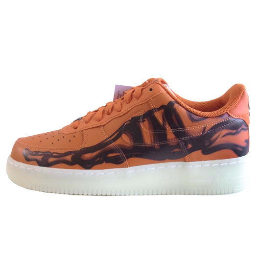 NIKE ナイキ 国内正規品 CU8067-800 ナイキ AIR FORCE 1 SKELTON ORANGE スケルトン オレンジ系 27.5㎝【新古品】【未使用】【中古】