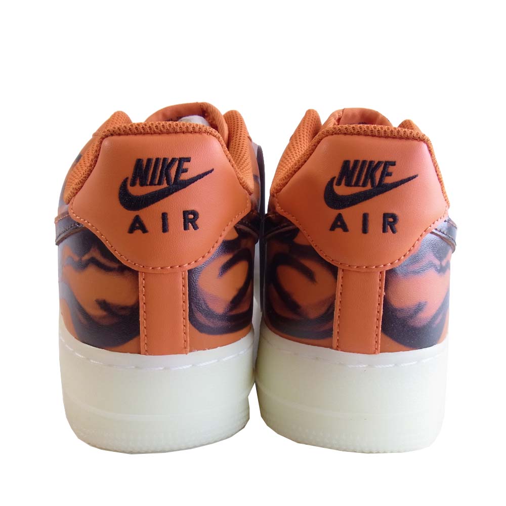NIKE ナイキ 国内正規品 CU8067-800 ナイキ AIR FORCE 1 SKELTON ORANGE スケルトン オレンジ系 27.5㎝【新古品】【未使用】【中古】