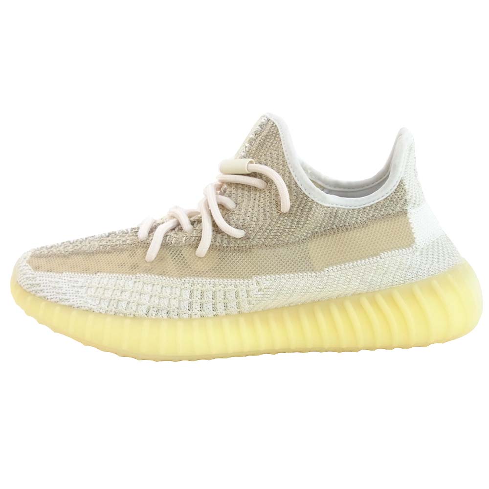 adidas アディダス 国内正規品 FZ5246 YEEZY BOOST イージーブースト 350 V2 NATURAL ベージュ系 オフホワイト系 27.5cm【新古品】【未使用】【中古】