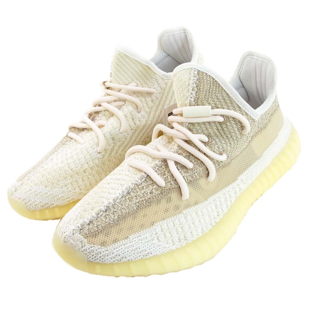 adidas アディダス 国内正規品 FZ5246 YEEZY BOOST イージーブースト 350 V2 NATURAL ベージュ系 オフホワイト系 27.5cm【新古品】【未使用】【中古】