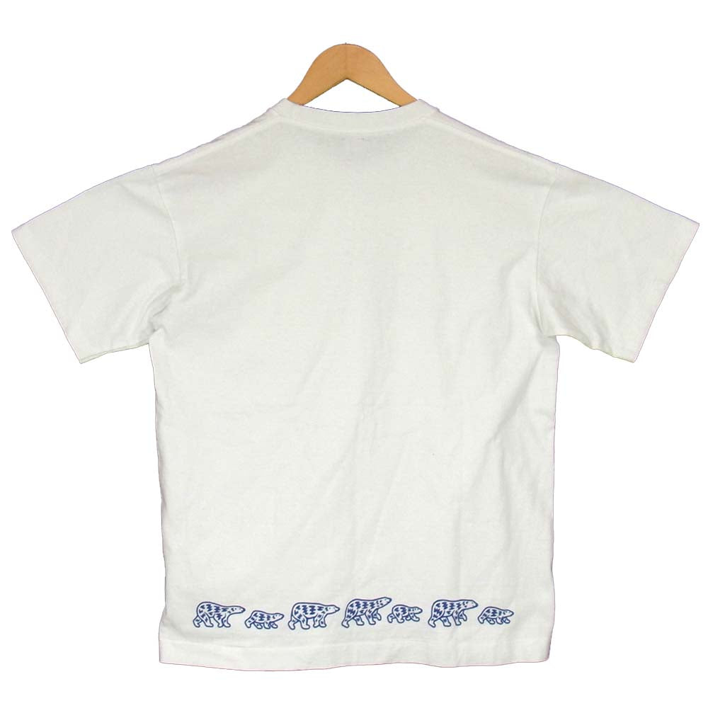 HUMAN MADE ヒューマンメイド 雪山 プリント Tシャツ ホワイト系【中古】