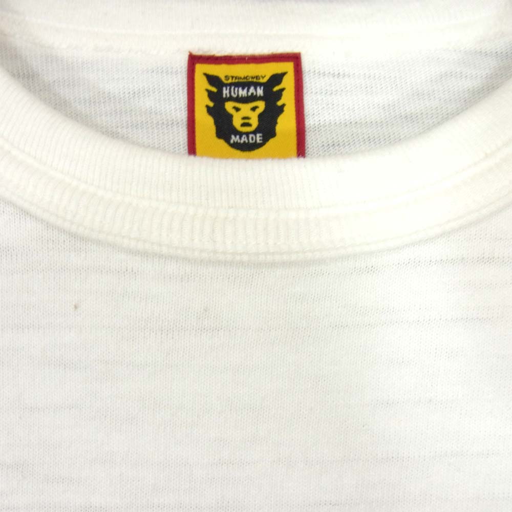 HUMAN MADE ヒューマンメイド T SHIRT 2012 プリント Tシャツ ホワイト系 M【中古】