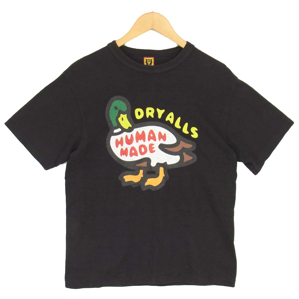 HUMAN MADE ヒューマンメイド DRY ALLS バード プリント Tシャツ ブラック系 M【中古】