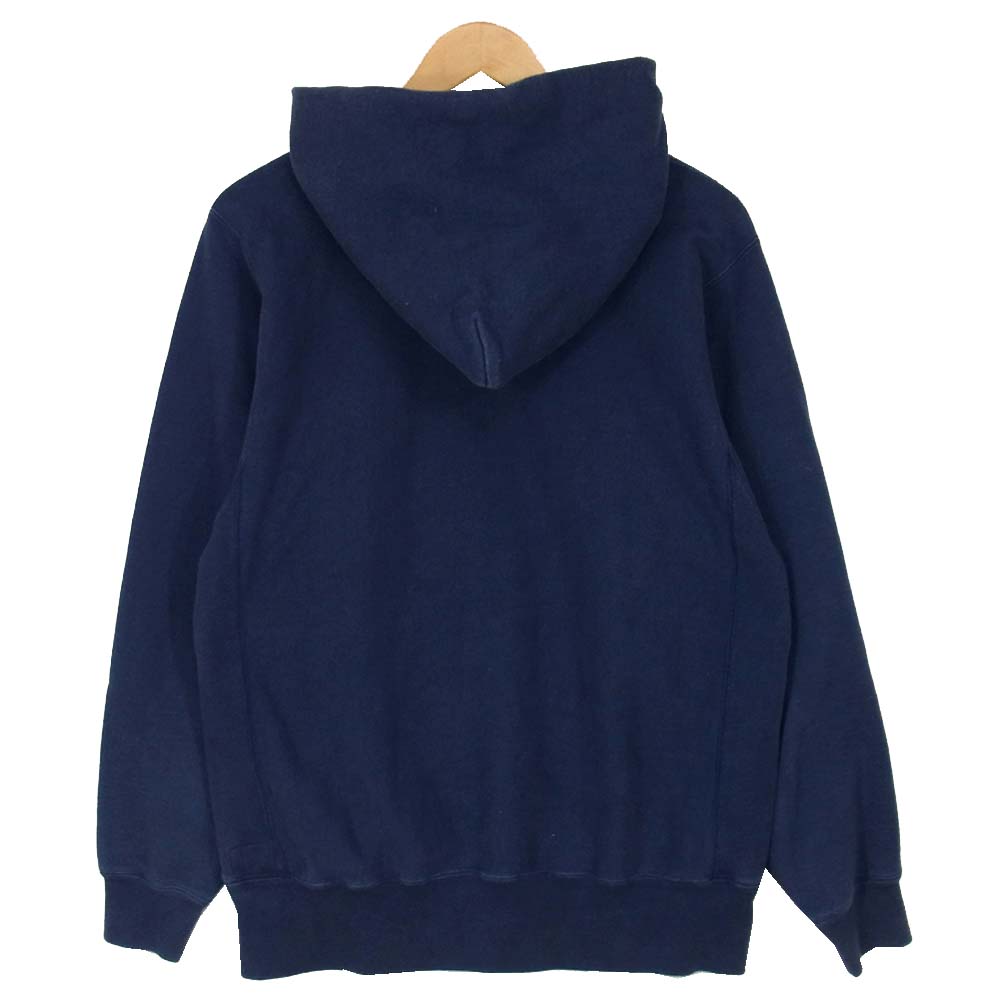 HUMAN MADE ヒューマンメイド Pizza Hoodie プルオーバー パーカー ネイビー系 M【中古】