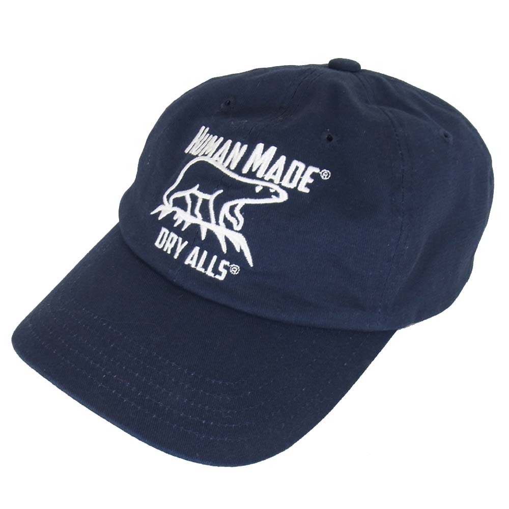 HUMAN MADE ヒューマンメイド キャップ ネイビー系【中古】