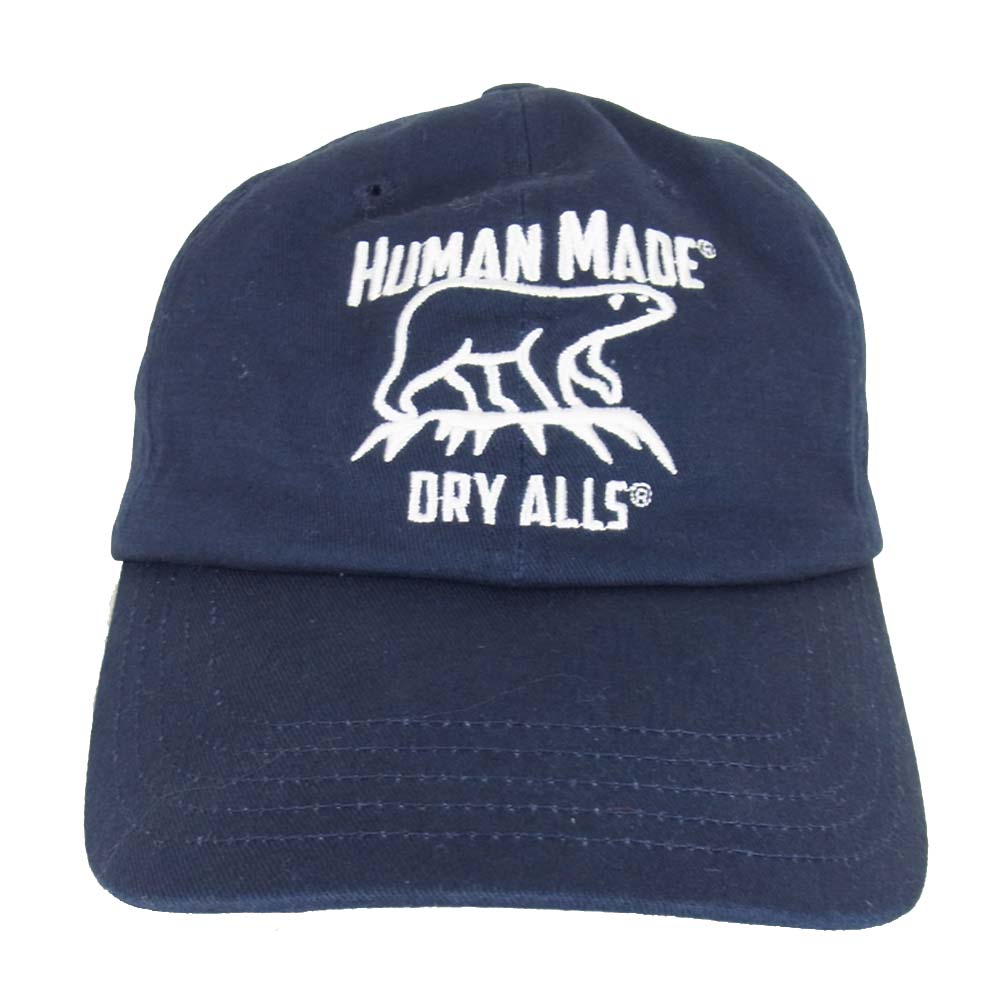 HUMAN MADE ヒューマンメイド キャップ ネイビー系【中古】
