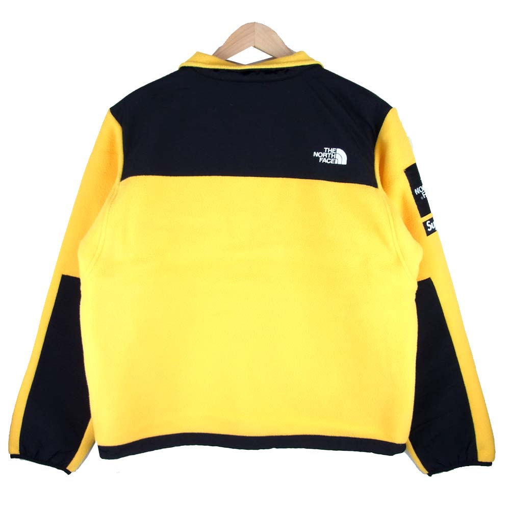 Supreme シュプリーム 19SS NA11903I  × ノースフェイス THE NORTH FACE 19SS ARC DENALI JACKET デナリ ジャケット イエロー系 ブラック系 M【新古品】【未使用】【中古】