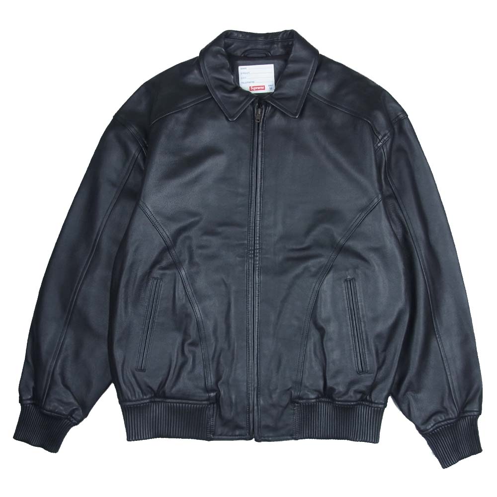 Supreme シュプリーム 18ss Studded Arc Logo Leather Jacket スタッズ 