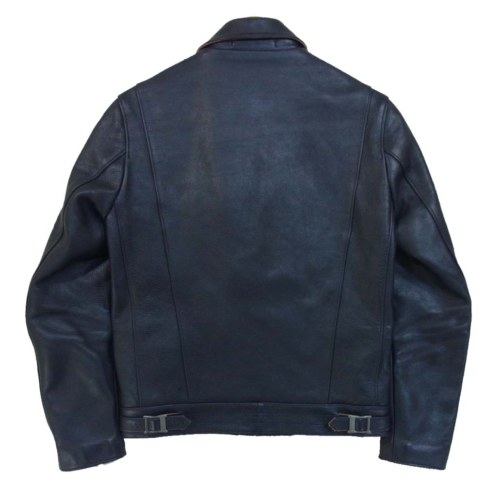 ADDICT CLOTHES アディクトクローズ AD-03 BRITISH ASYMMETRY JACKET ネイビー系 34【中古】