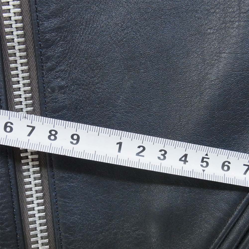 ADDICT CLOTHES アディクトクローズ AD-03 BRITISH ASYMMETRY JACKET ネイビー系 34【中古】