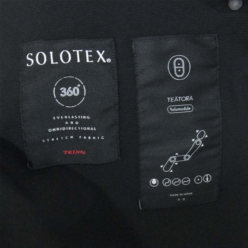 TEATORA テアトラ 20SS ROOMKEY JKT ルームキー ジャケット ブラック系 2【美品】【中古】