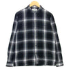 UNUSED アンユーズド US0469 オンブレ チェック シャツ グレー系 3【中古】