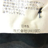UNUSED アンユーズド US0469 オンブレ チェック シャツ グレー系 3【中古】