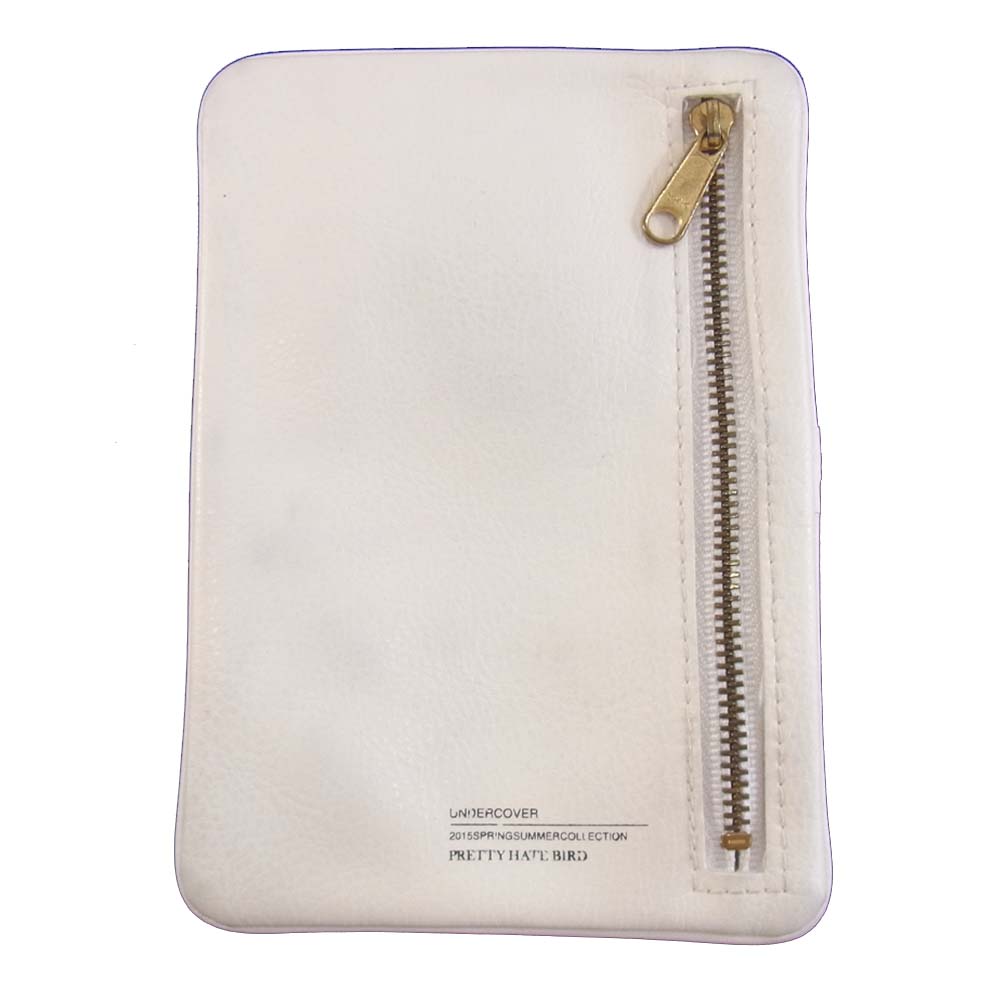 UNDERCOVER アンダーカバー 15SS PASSPORT ポーチ パープル系 ホワイト系【中古】