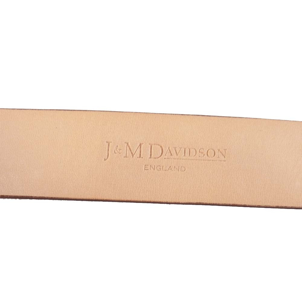 J&M Davidson ジェイアンドエムデヴィッドソン スエード スタッズ ベルト ブラウン系 32/82【中古】