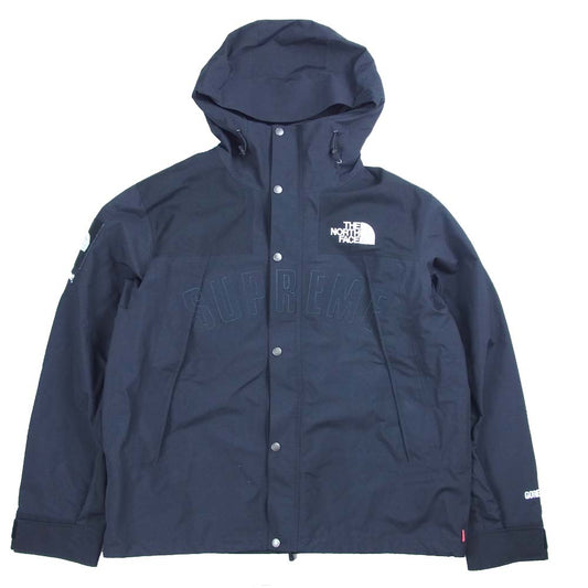 Supreme シュプリーム 19SS NF0A3VMM THE NORTH FACE ノースフェイス 19SS Arc Logo Mountain Parka アーチロゴ マウンテン パーカー ブラック系 L【美品】【中古】