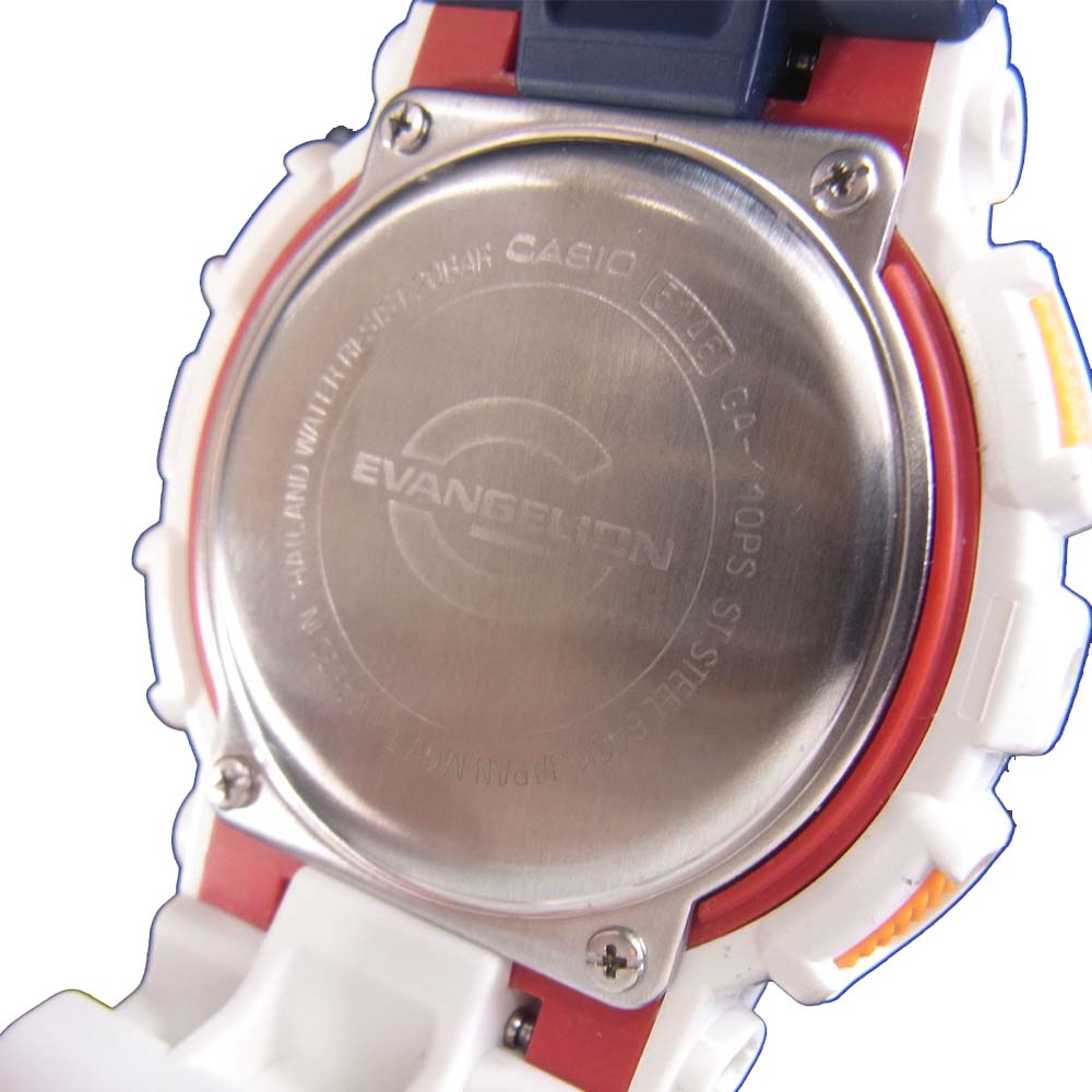 カシオ ジーショック GA-110PS-7AJR エヴァンゲリオン 綾波レイ プラグスーツモデル ホワイト系【新古品】【未使用】【中古】