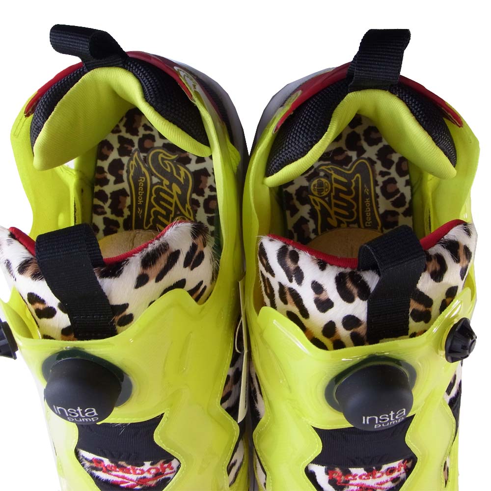 Reebok リーボック FZ4432 atmos INSTAPUMP FURY インスタポンプ フューリー CITRON ANIMAL マルチカラー系 28㎝【新古品】【未使用】【中古】