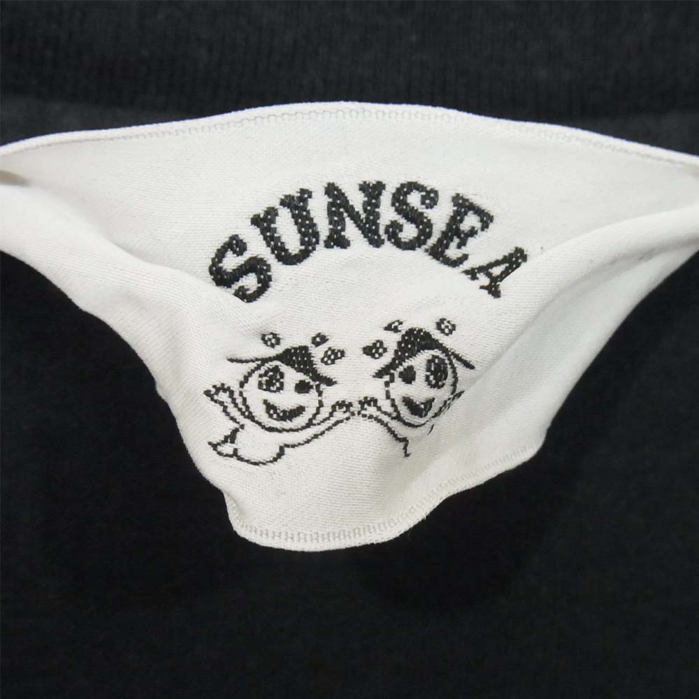 SUNSEA サンシー Customized LONG T 長袖 Tシャツ ブラック系 2【中古】