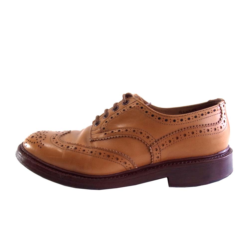 Tricker's トリッカーズ M5633 BOURTON バートン レザーソール ACORN エイコン ライトブラウン系 8.5【中古】