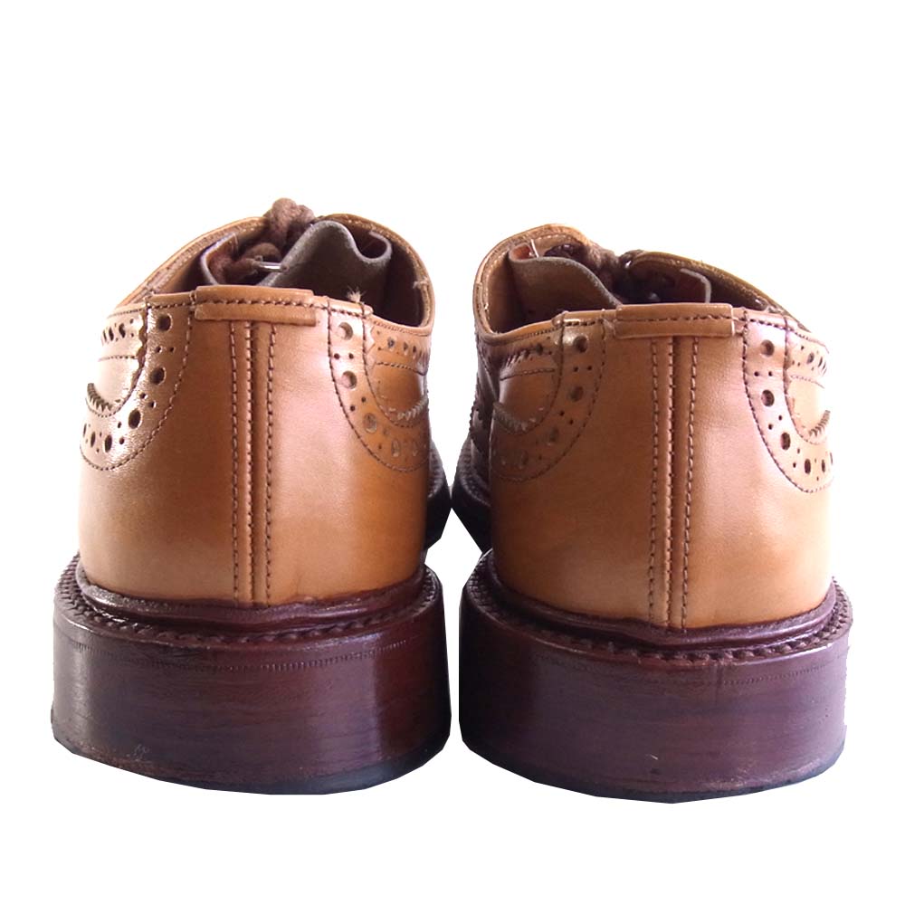 Tricker's トリッカーズ M5633 BOURTON バートン レザーソール ACORN エイコン ライトブラウン系 8.5【中古】
