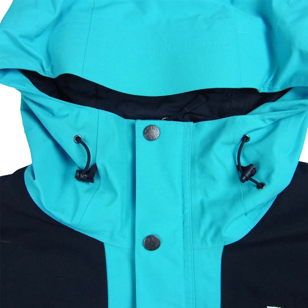 Supreme シュプリーム × ノースフェイス THE NORTH FACE 19SS Arc Logo Mountain Parka アーチロゴ マウンテンパーカー ゴアテックス ジャケット ブルー系 ブラック系 L【中古】