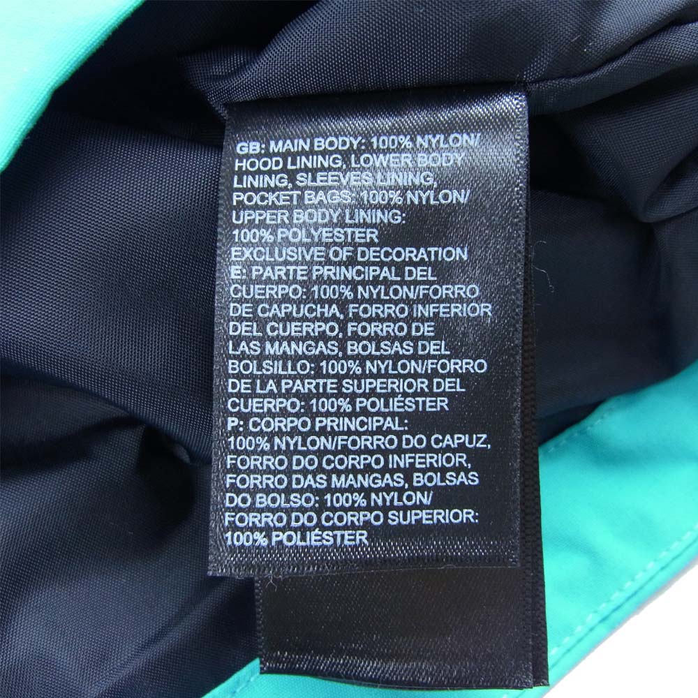 Supreme シュプリーム × ノースフェイス THE NORTH FACE 19SS Arc Logo Mountain Parka アーチロゴ マウンテンパーカー ゴアテックス ジャケット ブルー系 ブラック系 L【中古】