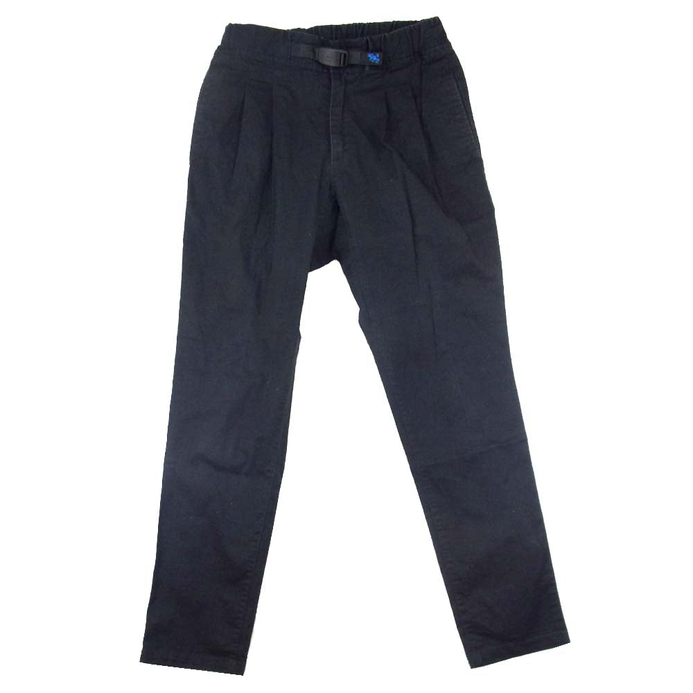 Gramicci グラミチ USA製 ストレート クライミング パンツ ブラック系 S【中古】