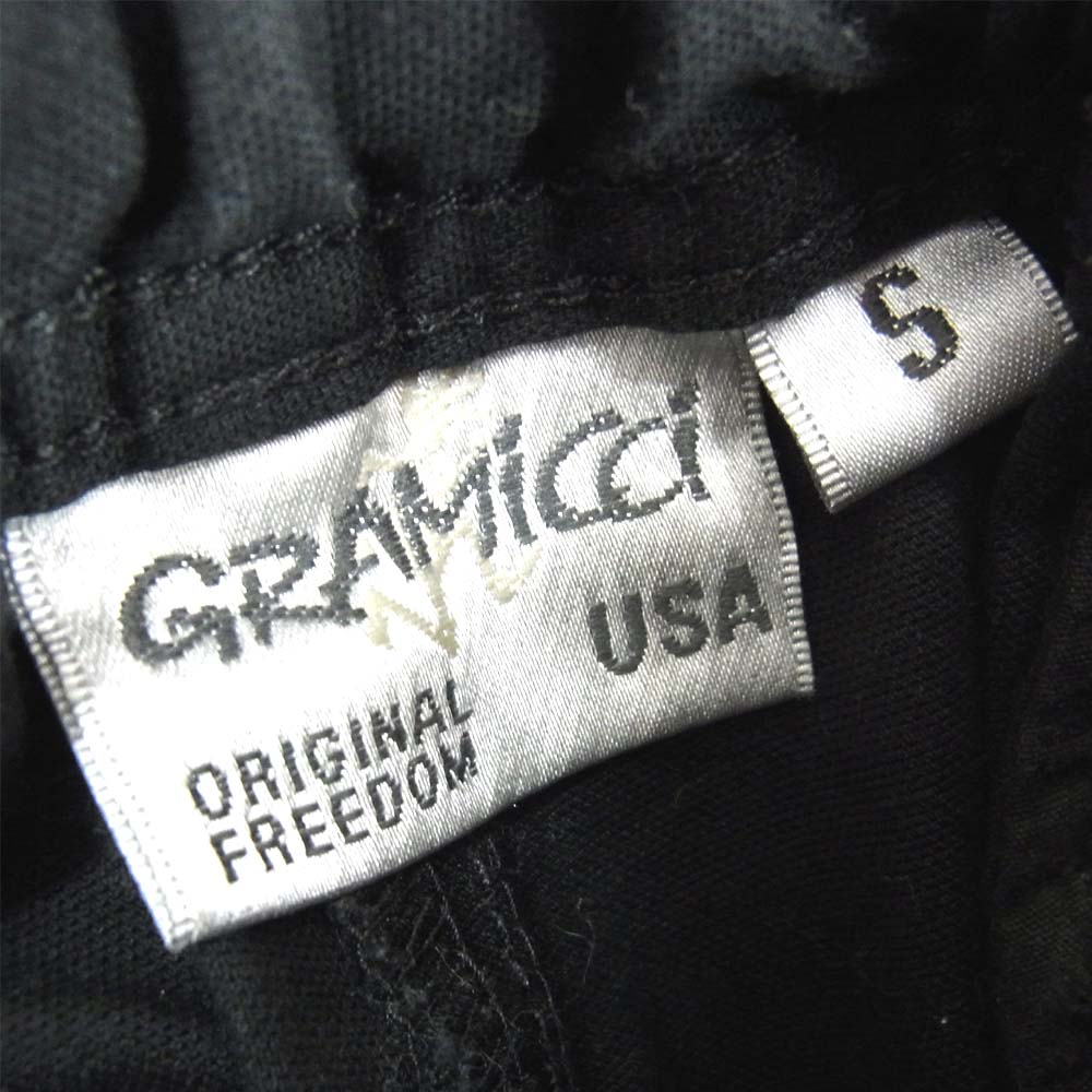 Gramicci グラミチ USA製 ストレート クライミング パンツ ブラック系 ...