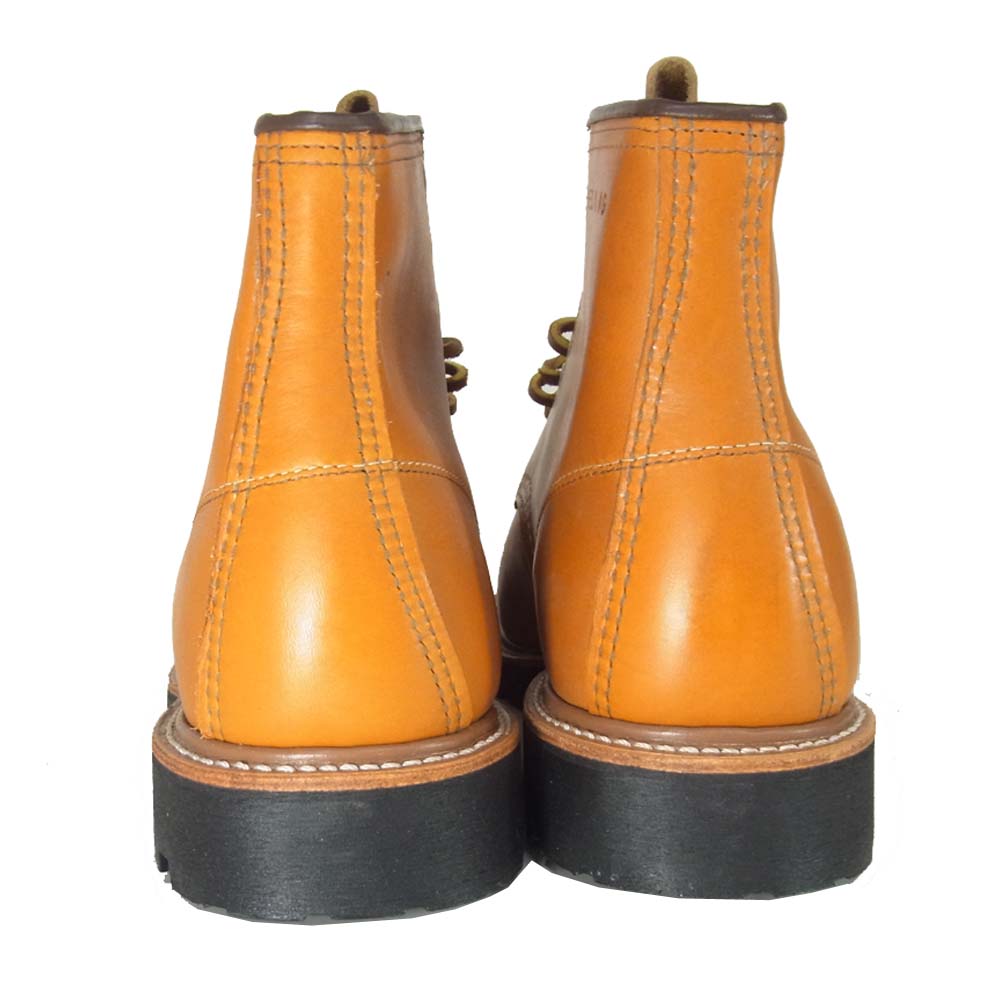 レッドウィング 9879 アイリッシュセッター モックトゥ ゴールドラセット 犬タグ ブラウン系【新古品】【未使用】【中古】