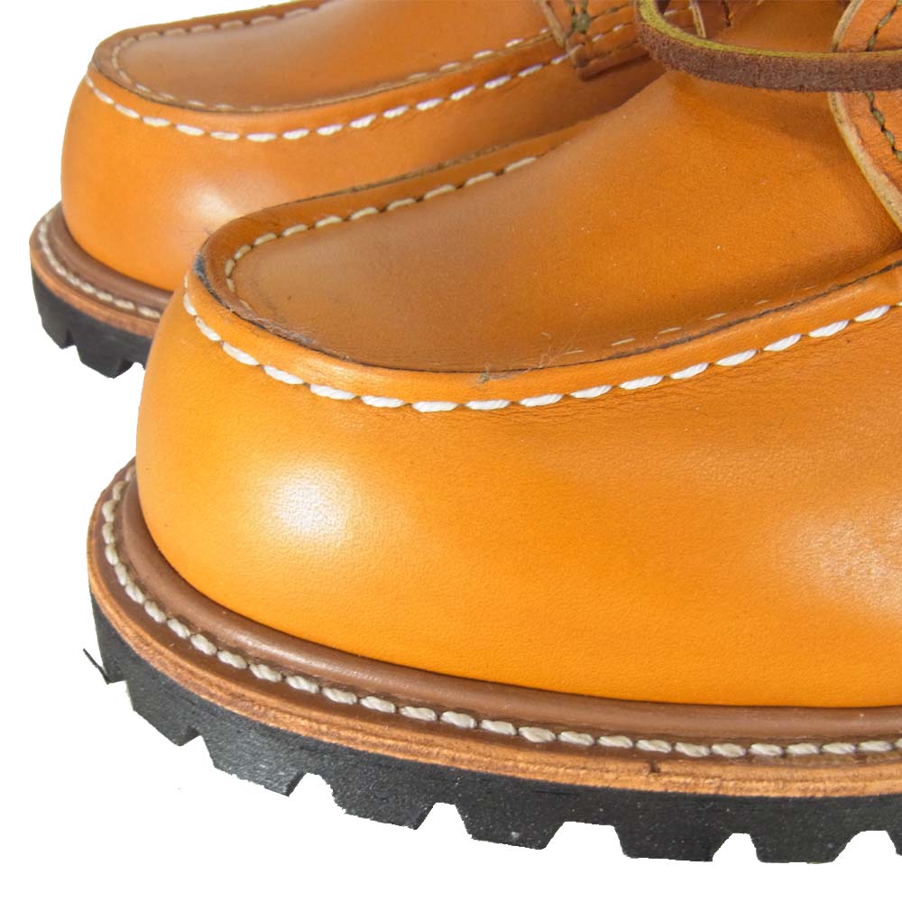 レッドウィング 9879 アイリッシュセッター モックトゥ ゴールドラセット 犬タグ ブラウン系【新古品】【未使用】【中古】