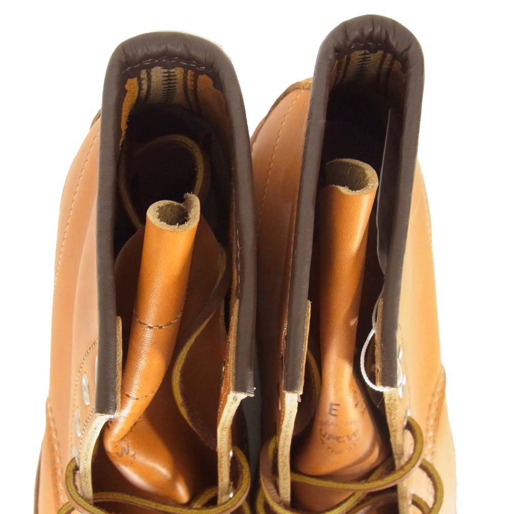 レッドウィング 9879 アイリッシュセッター モックトゥ ゴールドラセット 犬タグ ブラウン系【新古品】【未使用】【中古】