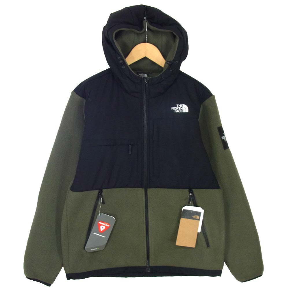 ザノースフェイス NA72052 Denali Hoodie デナリ フーディー カーキ系 L【新古品】【未使用】【中古】