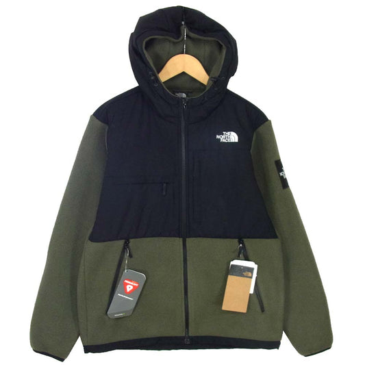 ザノースフェイス NA72052 Denali Hoodie デナリ フーディー カーキ系 L【新古品】【未使用】【中古】