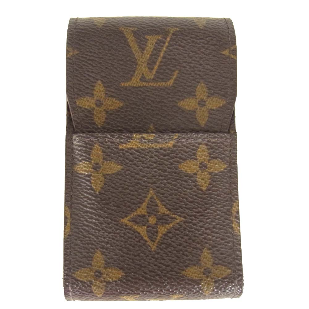 LOUIS VUITTON ルイ・ヴィトン M63024 M63024 モノグラム エテュイ シガレット ケース ブラウン系【美品】【中古】