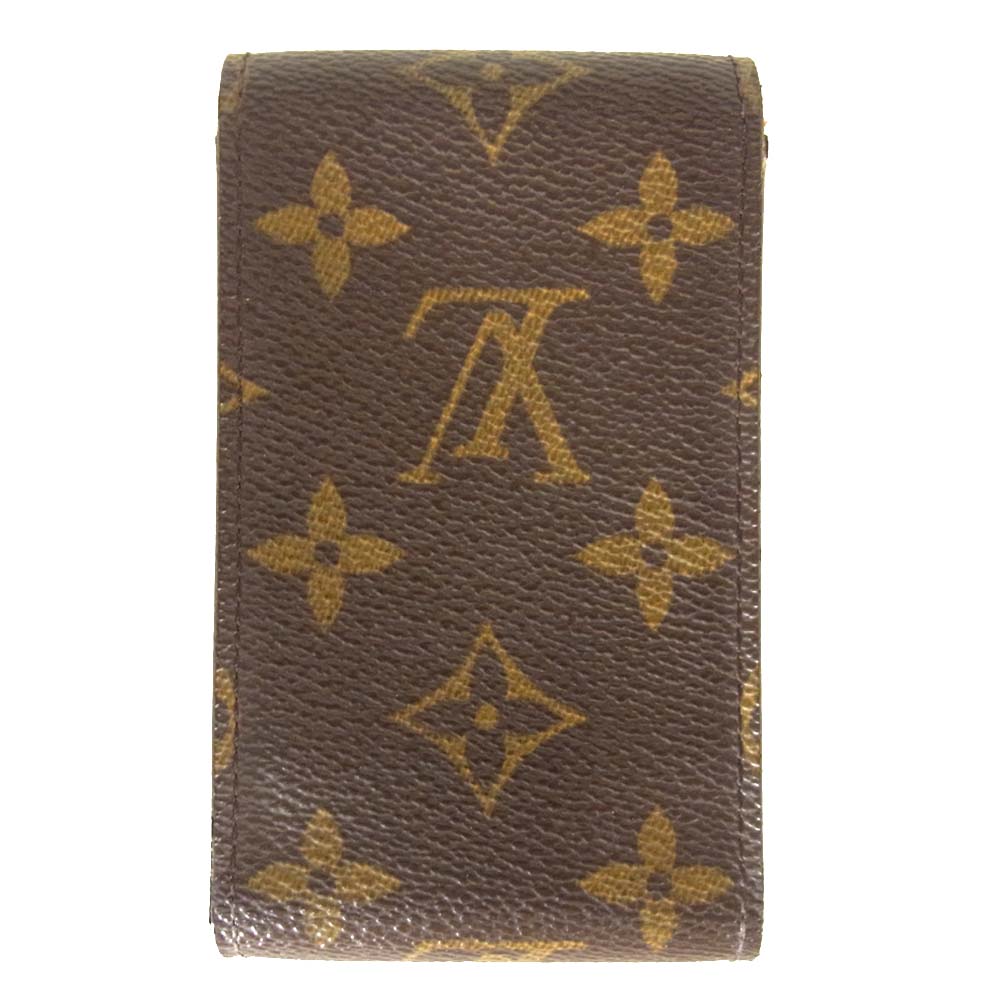 LOUIS VUITTON ルイ・ヴィトン M63024 M63024 モノグラム エテュイ シガレット ケース ブラウン系【美品】【中古】