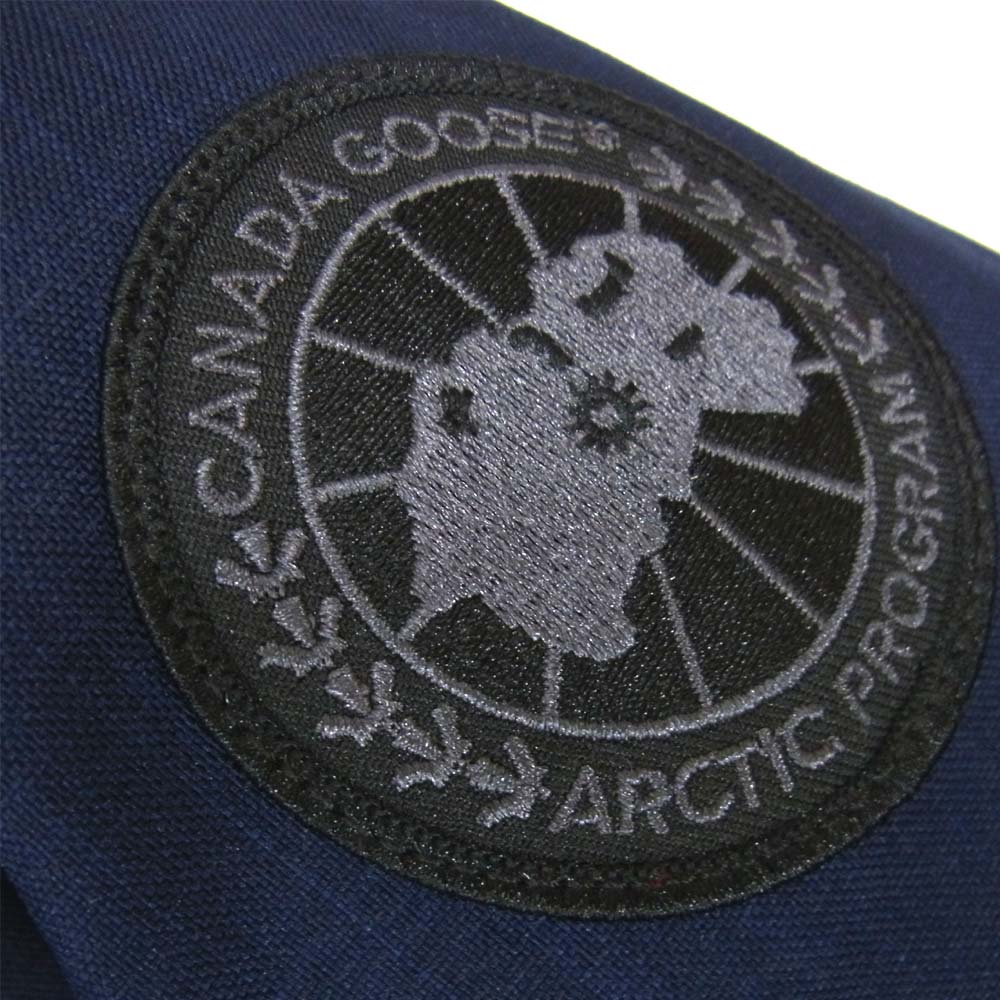 CANADA GOOSE カナダグース 3481JMB 国内正規品 エディフィス別注 CRESTON クレストン ダウン ジャケット ネイビー系 S/P【中古】