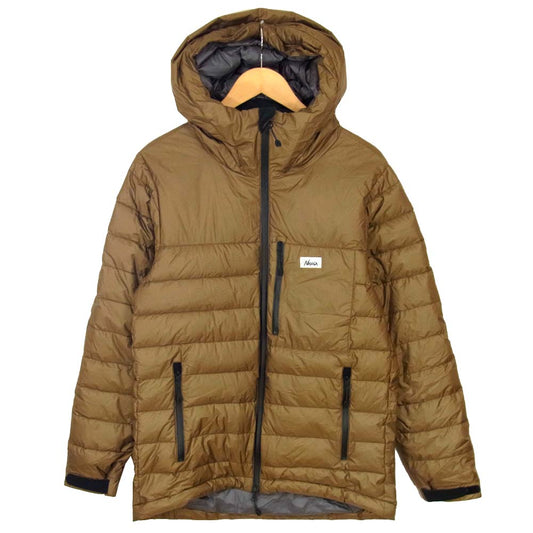 NANGA ナンガ MOONLOID EXCLUSIVE EDITION DOWN PARKA ムーンロイド ダウン パーカー ブラウン系 M【美品】【中古】