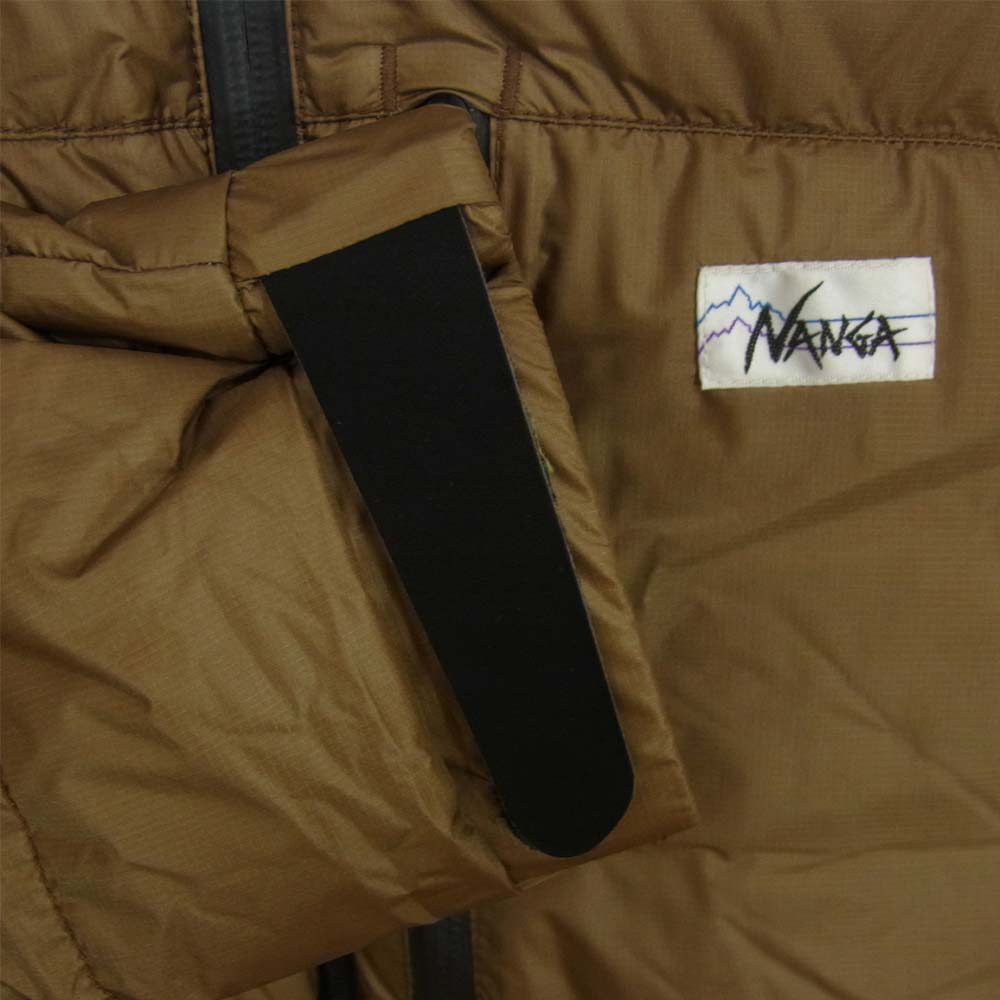 NANGA ナンガ MOONLOID EXCLUSIVE EDITION DOWN PARKA ムーンロイド ダウン パーカー ブラウン系 M【美品】【中古】