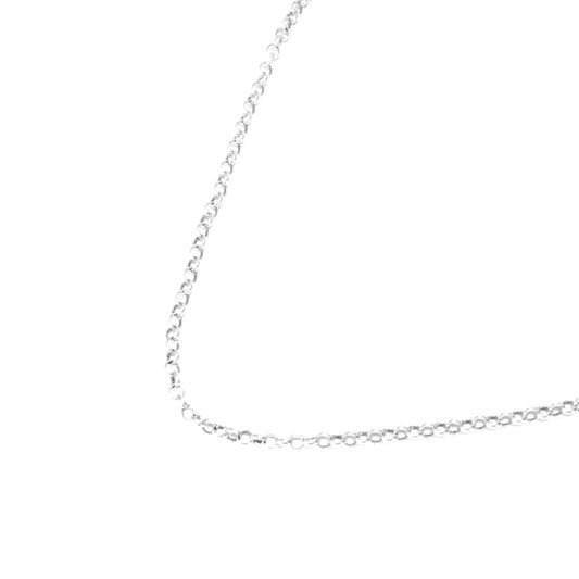 CHROME HEARTS クロムハーツ（原本無） 難有 NECK CHAIN 20inch ロール チェーン シルバー系【中古】