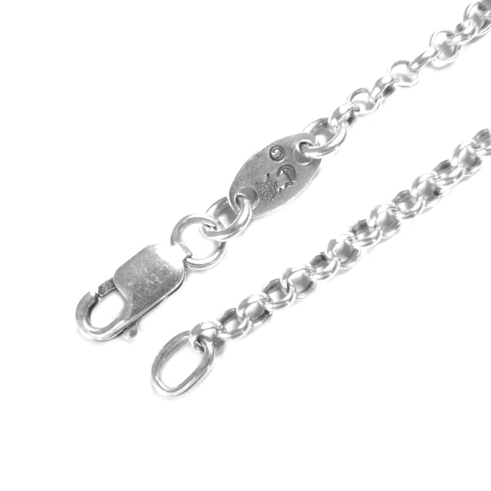 CHROME HEARTS クロムハーツ（原本無） 難有 NECK CHAIN 20inch ロール チェーン シルバー系【中古】