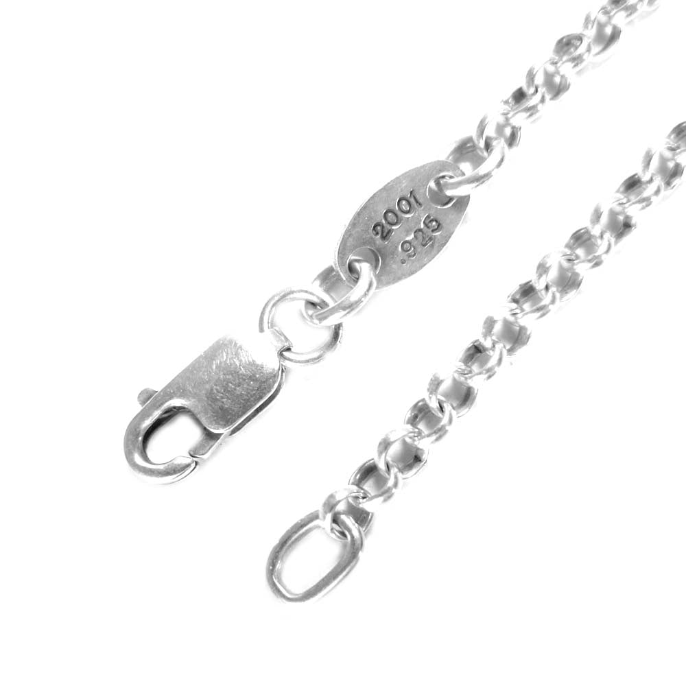 CHROME HEARTS クロムハーツ（原本無） 難有 NECK CHAIN 20inch ロール チェーン シルバー系【中古】