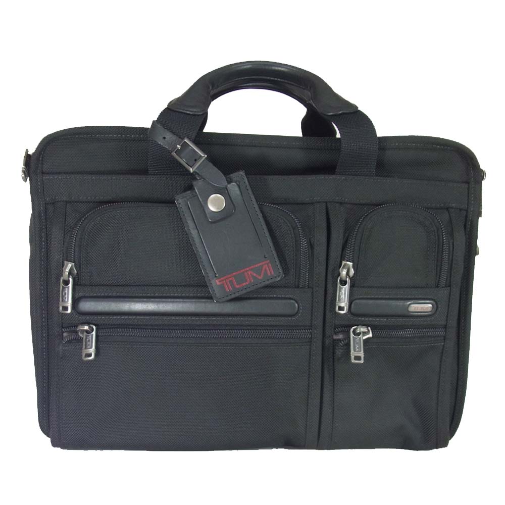 TUMI トゥミ エクスパンダブル ブリーフケース ブラック系【中古】