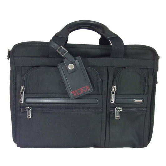 TUMI トゥミ エクスパンダブル ブリーフケース ブラック系【中古】