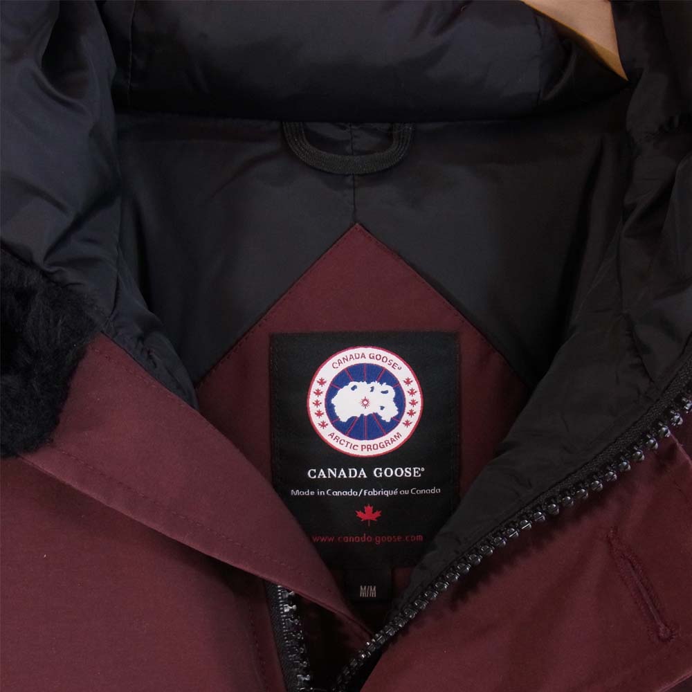 CANADA GOOSE カナダグース 3438JM 3438JM カナダグース JASPER PARKA ワインレッド系 M【中古】