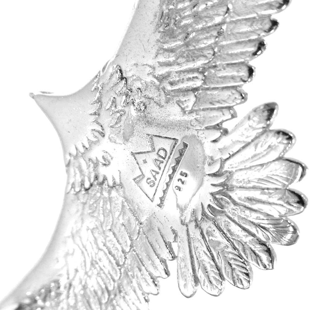 SAAD サード シルバー イーグル ペンダントトップ シルバー系【中古】