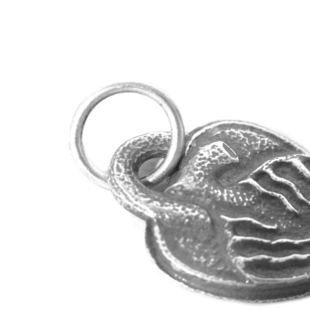 LYNCH SILVERSMITH リンチシルバースミス HEART LOCK ハート 心臓 モチーフ ペンダントトップ シルバー系【中古】